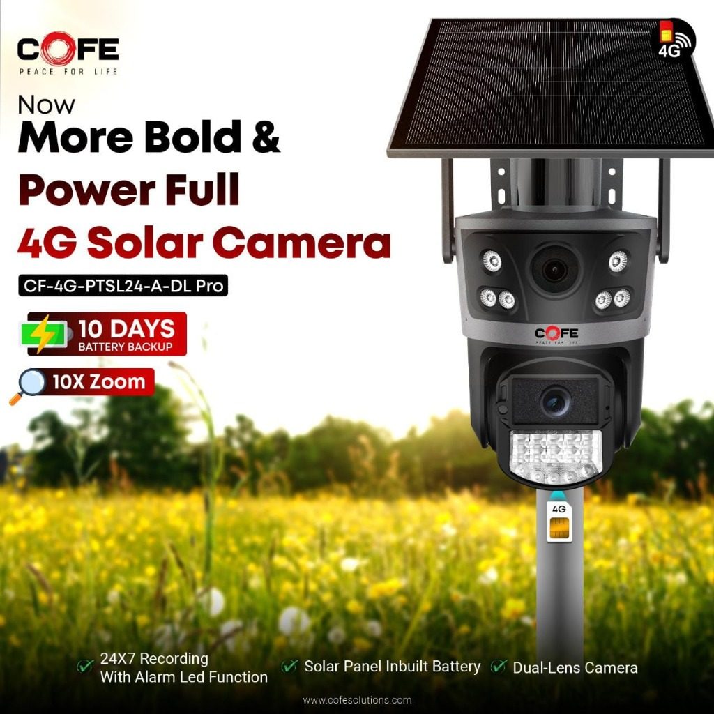 COFE 4G Solar Camera